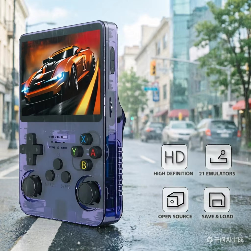 R36S Console R36S Retro Handheld R36S Console 64Gb R36S Accessories R36S-Retro-Handheld R36S Screen Retro Handheld 3.5 Inch