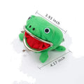 Plush Frog Coin Purse Halloween Costume Ninja Theme Party Gift Anime Ninja Wallet