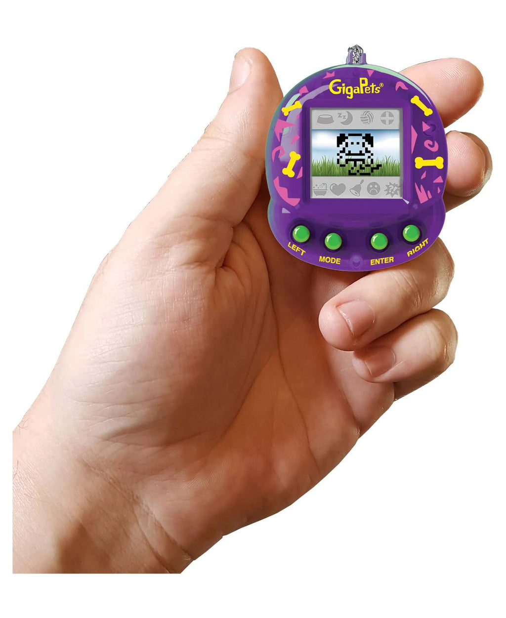 Giga Pets Puppy Virtual Pet, Purple, Product Width 2 In