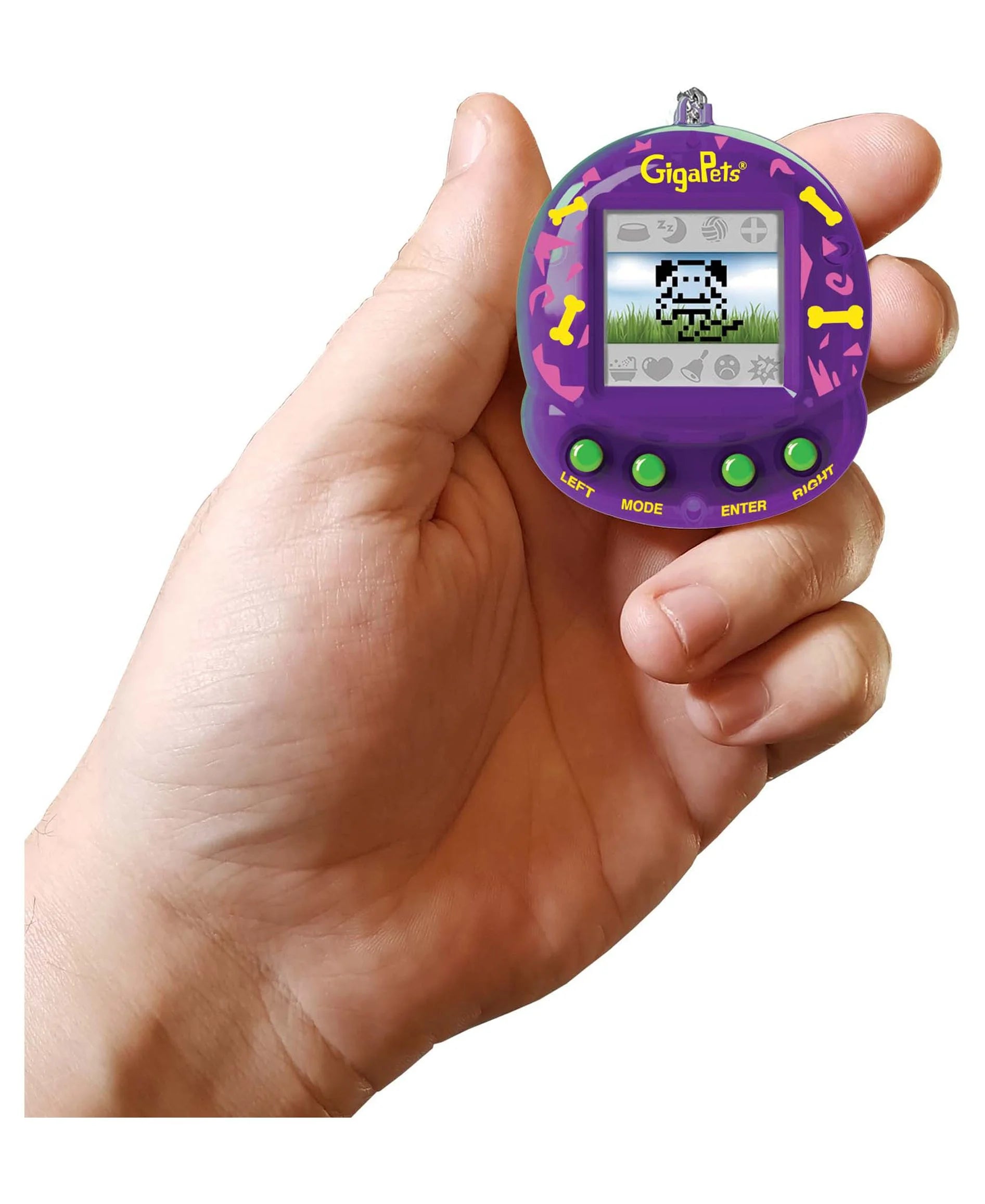 Giga Pets Puppy Virtual Pet, Purple, Product Width 2 In
