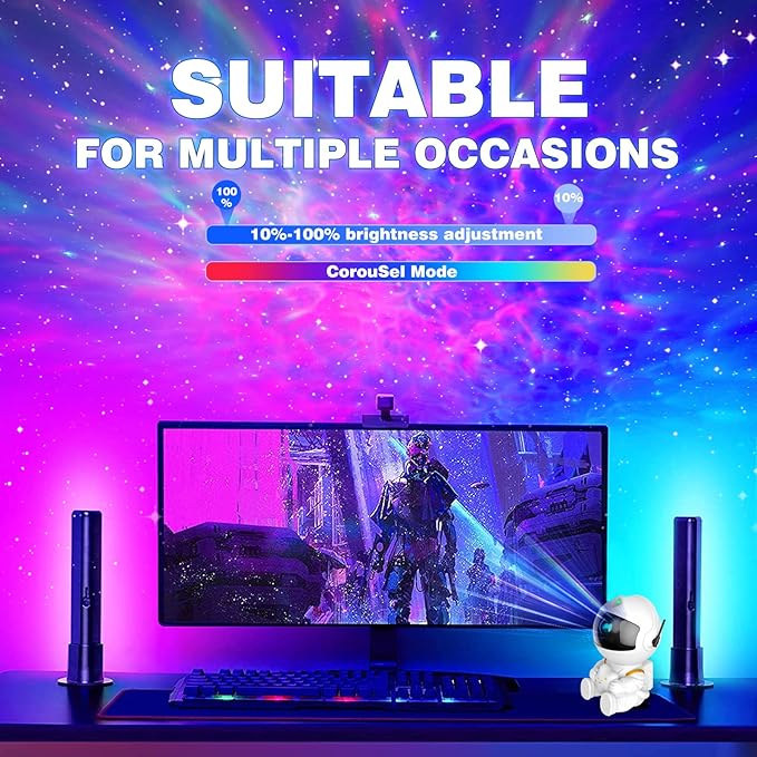 Astronaut Galaxy Projector