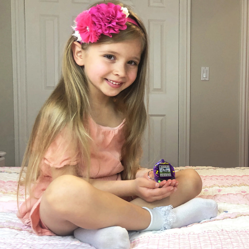 Giga Pets Puppy Virtual Pet, Purple, Product Width 2 In