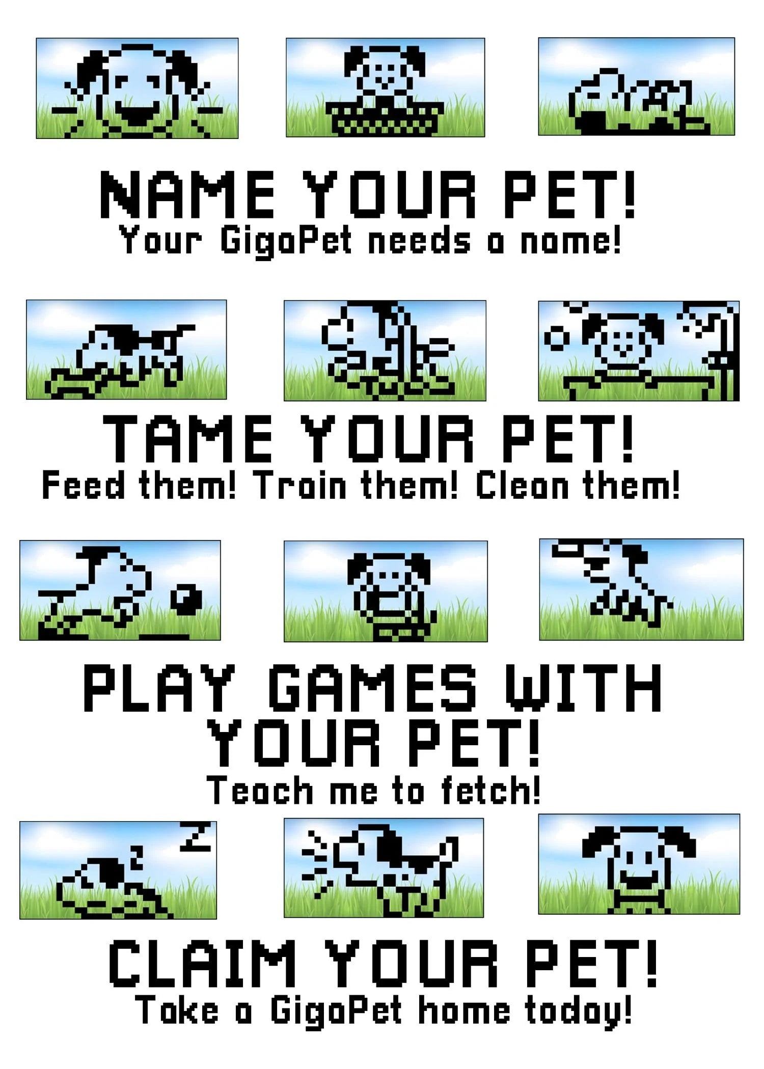 Giga Pets Puppy Virtual Pet, Purple, Product Width 2 In