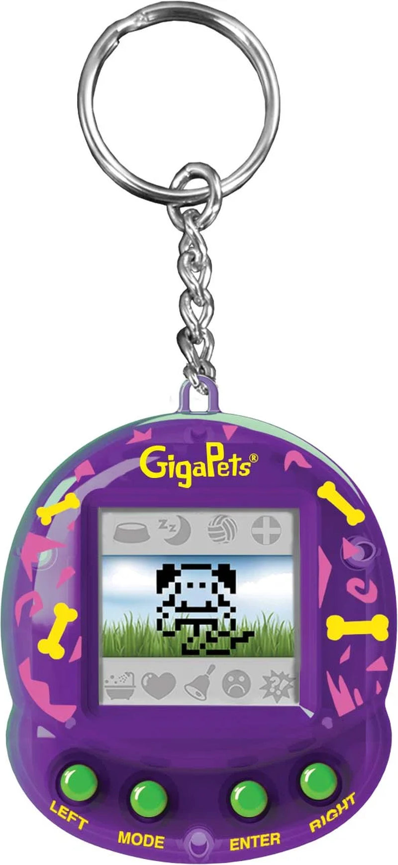 Giga Pets Puppy Virtual Pet, Purple, Product Width 2 In